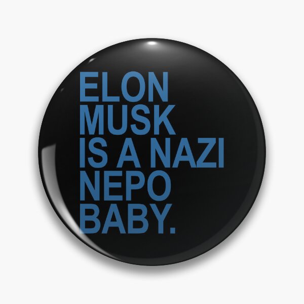 Item preview, Elon Musk is a Nazi nepo baby - Ayanna Pressley (blue) designed and sold by Thelittlelord.