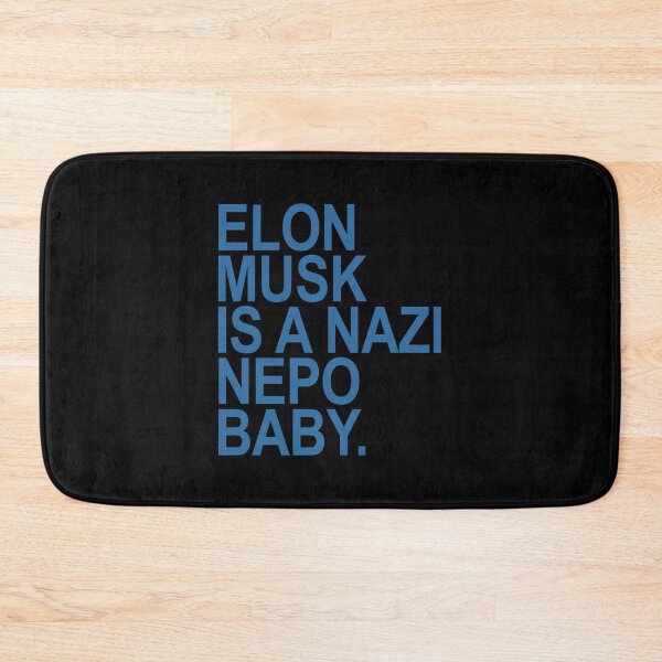 Item preview, Elon Musk is a Nazi nepo baby - Ayanna Pressley (blue) designed and sold by Thelittlelord.