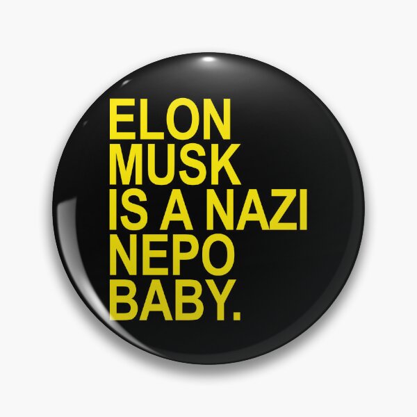 Item preview, Elon Musk is a Nazi nepo baby - Ayanna Pressley (yellow) designed and sold by Thelittlelord.