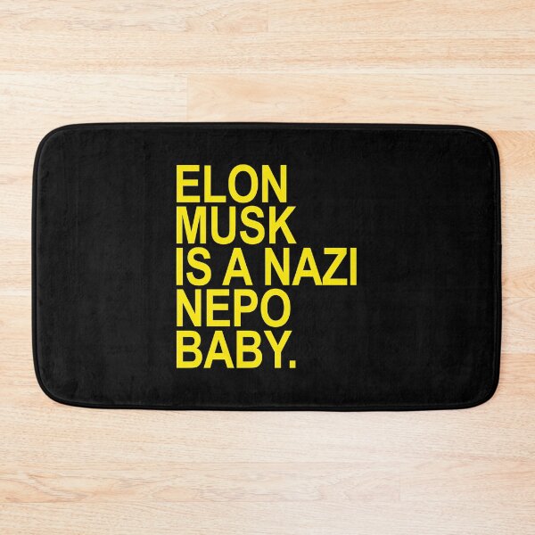 Item preview, Elon Musk is a Nazi nepo baby - Ayanna Pressley (yellow) designed and sold by Thelittlelord.
