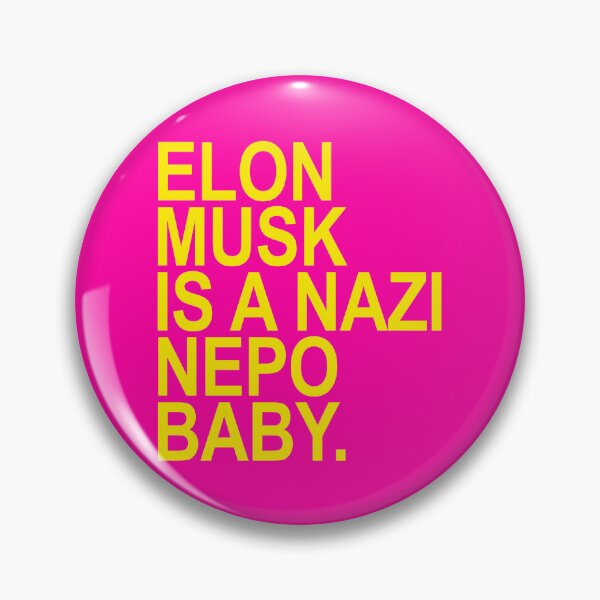 Item preview, Elon Musk is a Nazi nepo baby - Ayanna Pressley (yellow 2) designed and sold by Thelittlelord.
