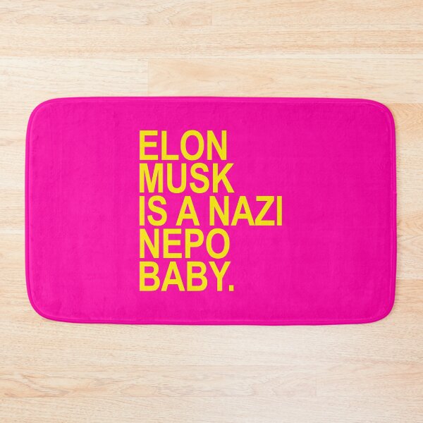 Item preview, Elon Musk is a Nazi nepo baby - Ayanna Pressley (yellow 2) designed and sold by Thelittlelord.