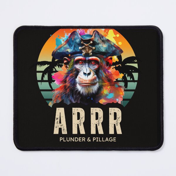 Item preview, Pirate monkey designed and sold by Zarek-pixel-paws.