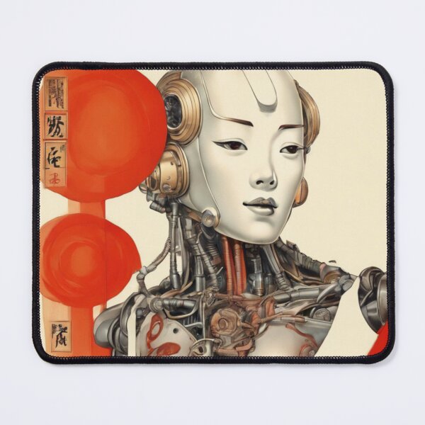 Item preview, Robot Shunga Erotic Art Hybrid Imitation | #61 designed and sold by NickWhittleArt.