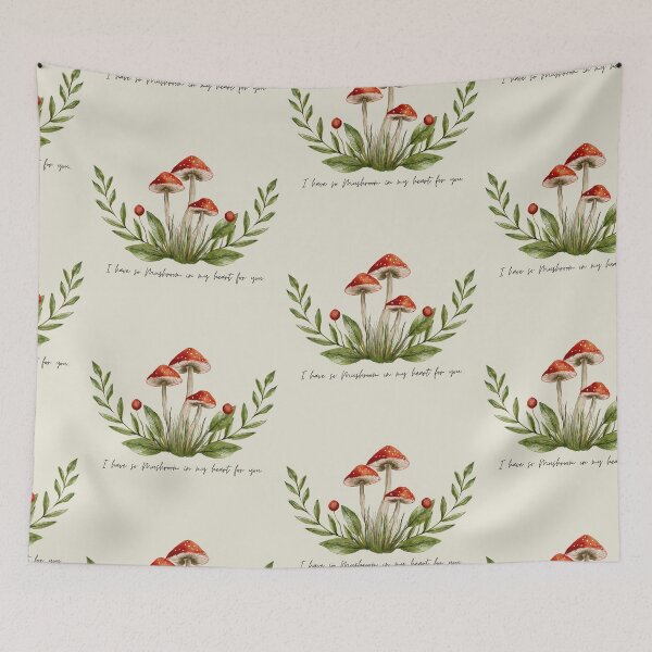 Item preview, Mushroom Valentine designed and sold by everexpanding.
