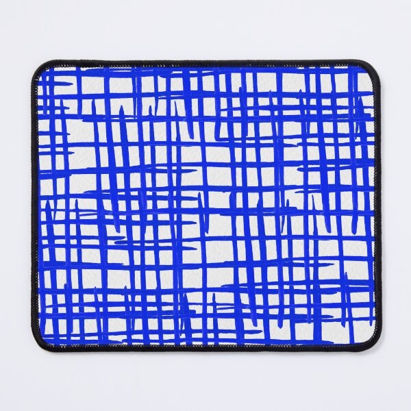 Item preview, Gouache abstract grid - blue designed and sold by wackapacka.