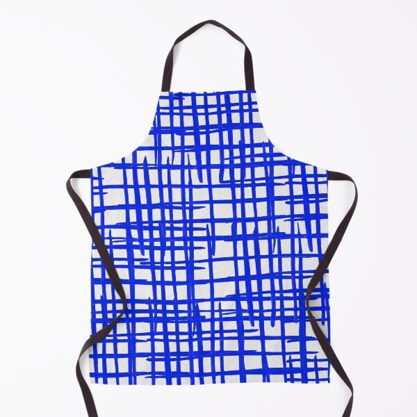Item preview, Gouache abstract grid - blue designed and sold by wackapacka.