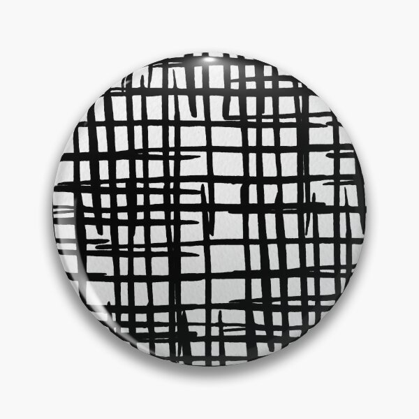 Item preview, Gouache abstract grid - black and white designed and sold by wackapacka.