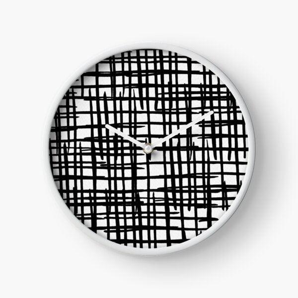 Item preview, Gouache abstract grid - black and white designed and sold by wackapacka.