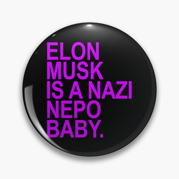 Item preview, Elon Musk is a Nazi nepo baby - Ayanna Pressley (violet) designed and sold by Thelittlelord.