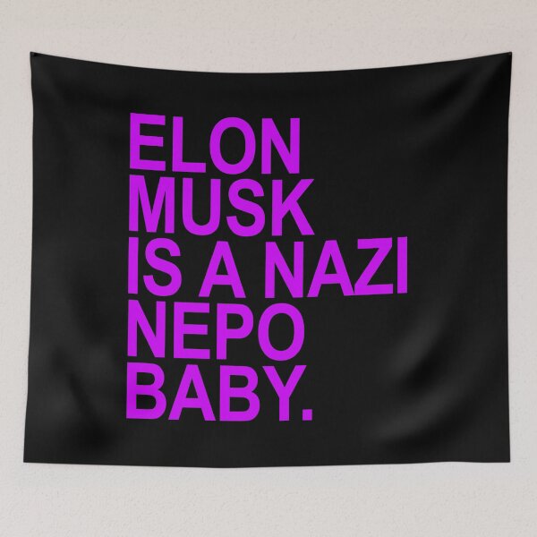 Item preview, Elon Musk is a Nazi nepo baby - Ayanna Pressley (violet) designed and sold by Thelittlelord.