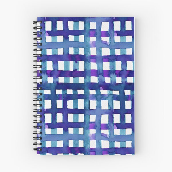 Item preview, Watercolor grid - blue designed and sold by wackapacka.