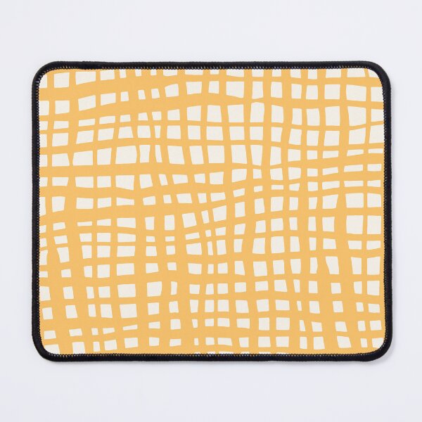 Item preview, Retro grid pattern - pastel yellow designed and sold by wackapacka.