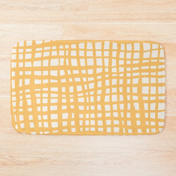 Item preview, Retro grid pattern - pastel yellow designed and sold by wackapacka.