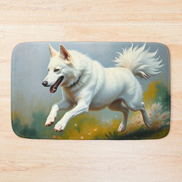 Item preview, Siberian Husky Pet Dog Oil Painting Style Animal Lover designed and sold by kakarikihill.