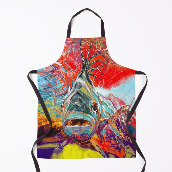Item preview, Rooster fish red designed and sold by TrevorHawkinsArt.