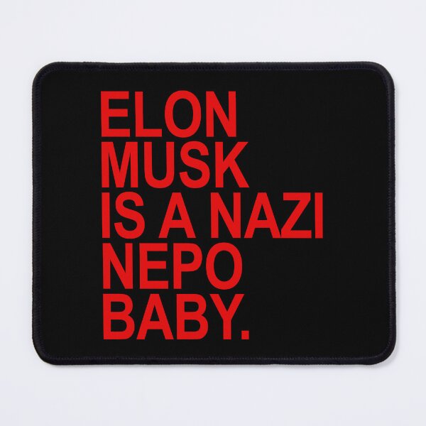 Item preview, Elon Musk is a Nazi nepo baby - Ayanna Pressley (red) designed and sold by Thelittlelord.