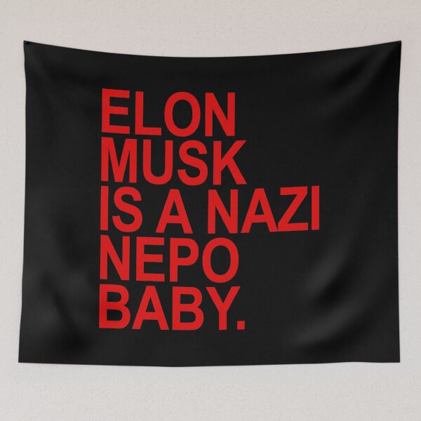 Item preview, Elon Musk is a Nazi nepo baby - Ayanna Pressley (red) designed and sold by Thelittlelord.