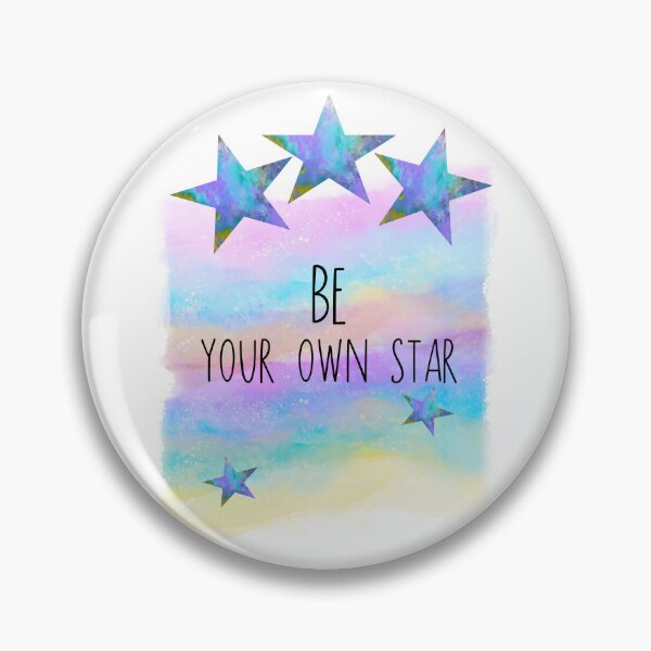 Item preview, Be Your Own Star Quote designed and sold by art64.