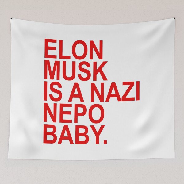 Item preview, Elon Musk is a Nazi nepo baby - Ayanna Pressley (red 2) designed and sold by Thelittlelord.
