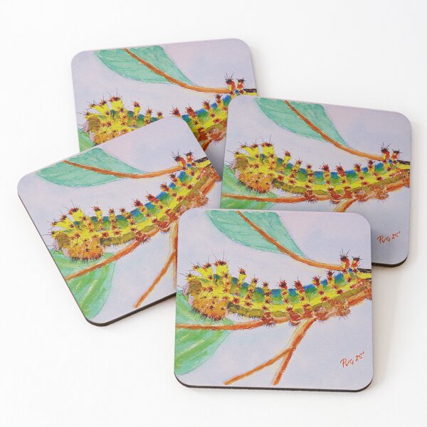 Item preview, Emperor Gum Moth - Watercolour designed and sold by Paul Gilbert.