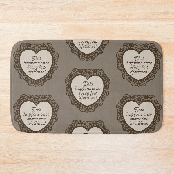 Item preview, 'Once Every Few Lifetimes' Valentine designed and sold by justswemothings.