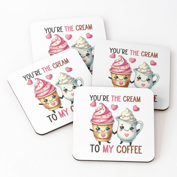 Item preview, You are the Cream to my Coffee designed and sold by AnlizArtShop.