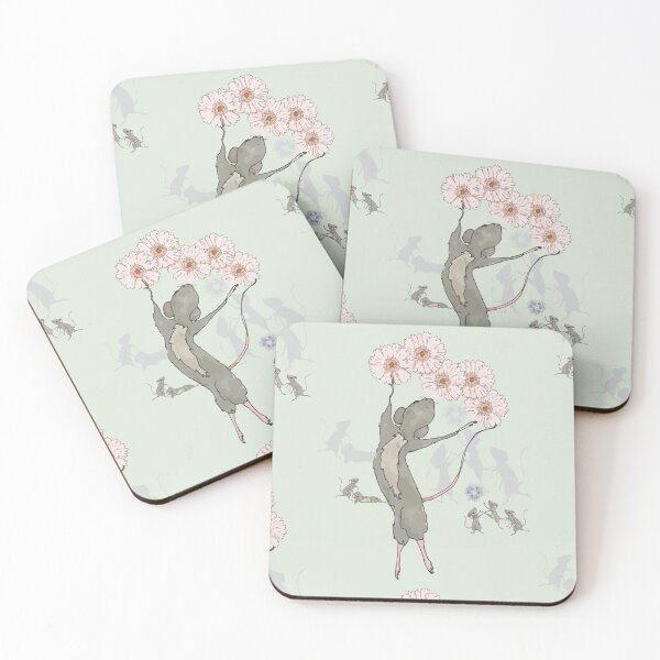Item preview, Mouse juggling gerber daisies designed and sold by just3notes.