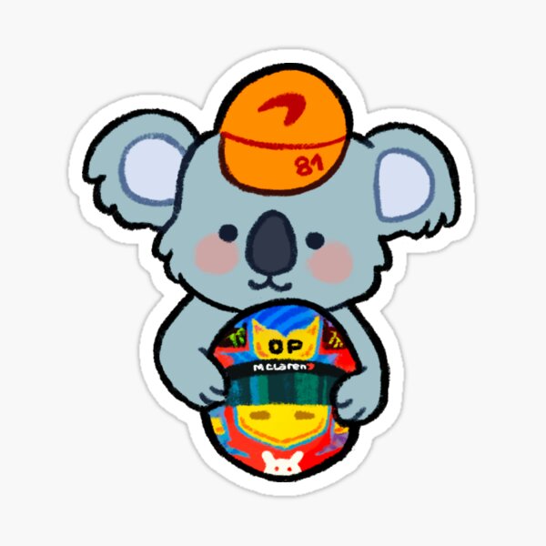Item preview, Oscar Piastri Koala Helmet designed and sold by goaltender.