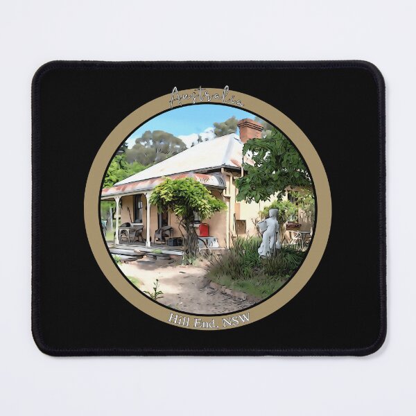 Item preview, Australian Landscape - Historic Cottage in Lees Lane Hill End, NSW Australia designed and sold by Michael van der Hoorn.