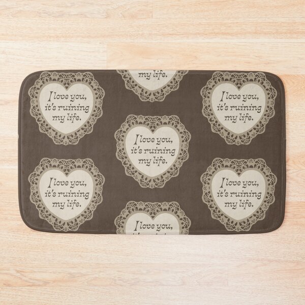 Item preview, 'It's Ruining My Life!' Valentine designed and sold by justswemothings.