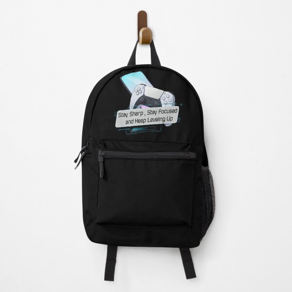 Item preview, Stay Sharp, Stay Focused, and Keep Leveling Up - Gaming Motivational Design designed and sold by Voids Projects.