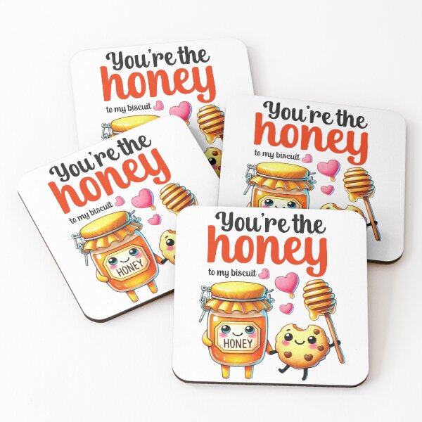Item preview, You are the Honey to my Biscuit. designed and sold by AnlizArtShop.