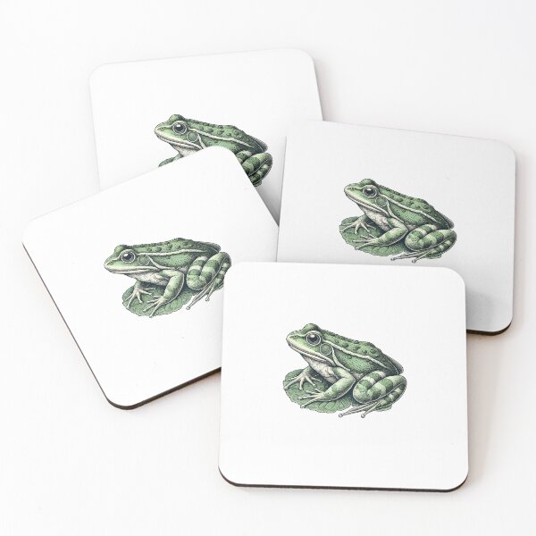Item preview, Vintage Frog on a Lily Pad designed and sold by jhein-art.