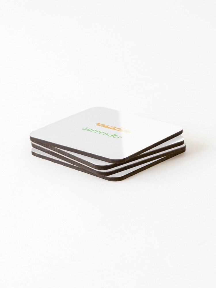 Thumbnail 4 of 5, Coasters (Set of 4), Resistive surrender designed and sold by Monem-RASH.