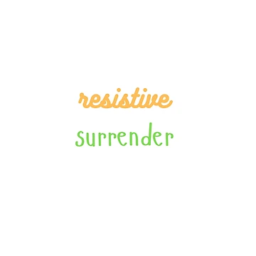 Artwork thumbnail, Resistive surrender by Monem-RASH