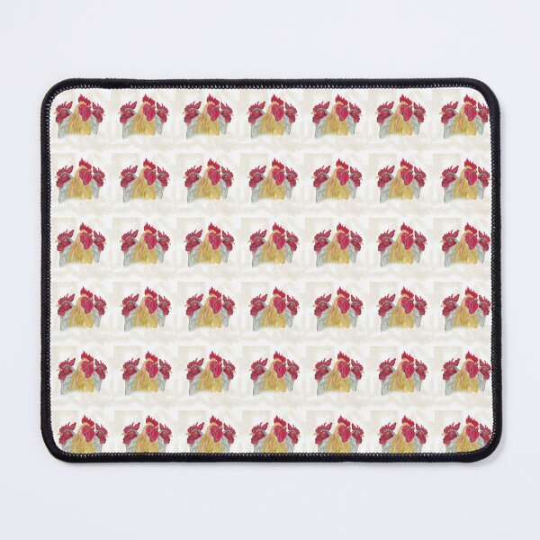 Item preview, Cockerels Crowing designed and sold by carolineskinnerart.