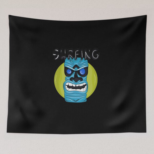 Item preview, Angry and furious sky totem for surfing designed and sold by Joncasmiart.