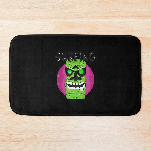 Item preview, Angry and angry green totem for surfing designed and sold by Joncasmiart.