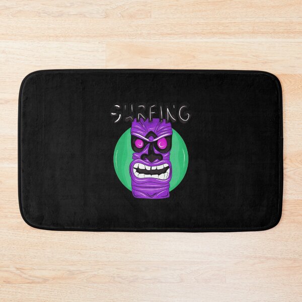 Item preview, Angry and furious purple totem for surfing designed and sold by Joncasmiart.