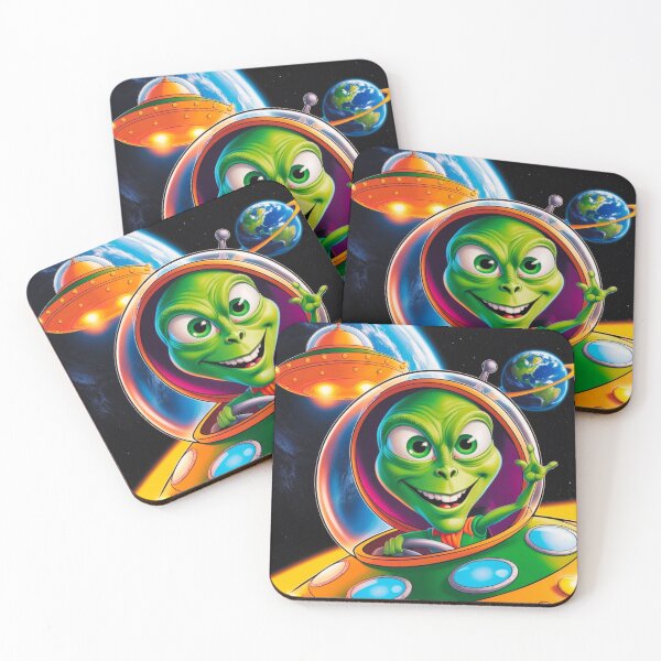 Artikelvorschau, Funny Crazy Alien  entworfen und verkauft von Anamcaradivine.