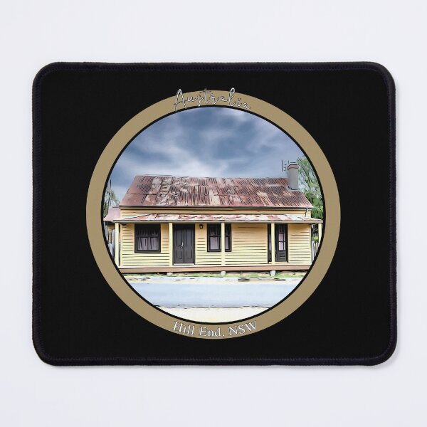 Item preview, Australian Landscape - Historic Cottage in Denison Street Hill End, NSW Australia designed and sold by Michael van der Hoorn.