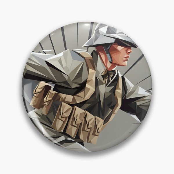 Item preview, Copy of Futurist Doughboy: A Dynamic Tribute to WWI designed and sold by AI-Syn-Pro.