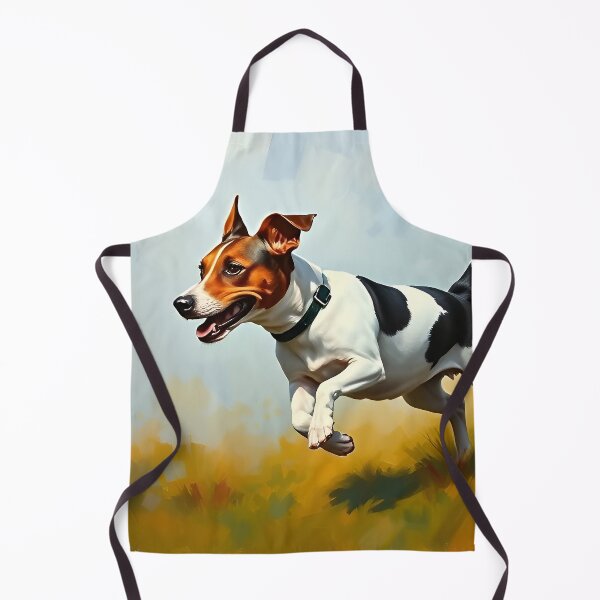 Artikelvorschau, Jack Russell Terrier Hund Ölgemälde Stil JRT entworfen und verkauft von kakarikihill.