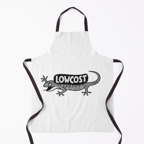 Item preview, Cartoon Lizard – Dynamic Design with “LOWCOST” Label designed and sold by MUJU-pixel.
