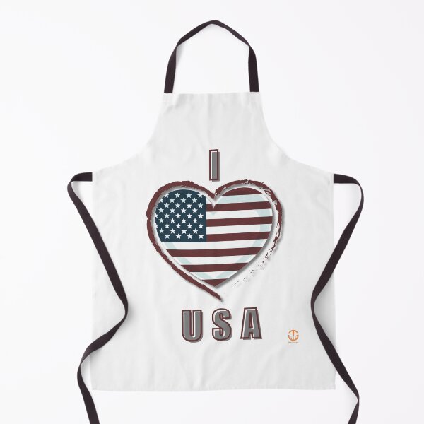 Item preview, I Heart (Love) USA designed and sold by TeesOgram.