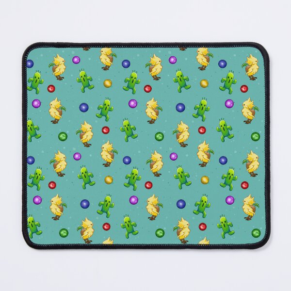Item preview, Final Fantasy 7 pattern Chocobos, Canctuars and Materia designed and sold by Acoustic9cetra.