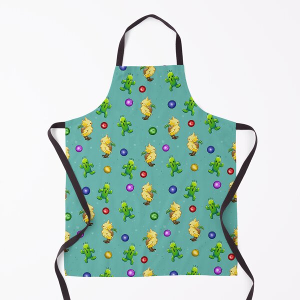 Item preview, Final Fantasy 7 pattern Chocobos, Canctuars and Materia designed and sold by Acoustic9cetra.