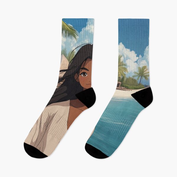 Item preview, Maldivian woman | Anime style designed and sold by ComicsFactory.