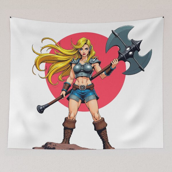 Item preview, Valkyrie's Fury in Battle designed and sold by JonelleTshirts.